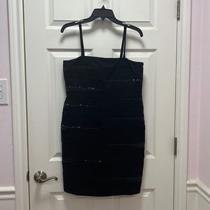 Little black bodycon dress